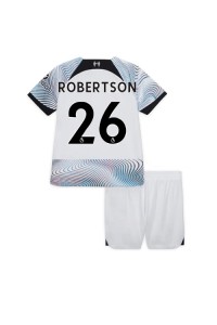 Fotbalové Dres Liverpool Andrew Robertson #26 Dětské Venkovní Oblečení 2022-23 Krátký Rukáv (+ trenýrky)